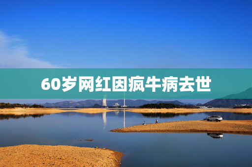 60岁网红因疯牛病去世