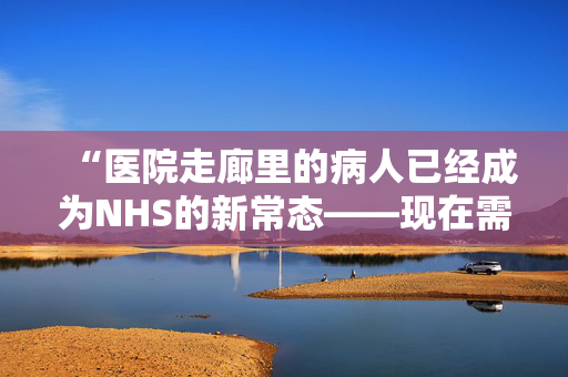 “医院走廊里的病人已经成为NHS的新常态——现在需要采取行动。”