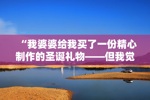 “我婆婆给我买了一份精心制作的圣诞礼物——但我觉得它被诅咒了。”