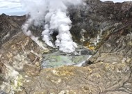 新西兰怀特岛火山爆发，航班停飞