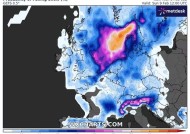 英国降雪：新地图显示了524英里的极地涡旋混乱袭击英国的确切时刻