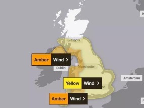 达拉格风暴：英国气象局发出可怕警告，时速80英里的狂风对生命构成威胁