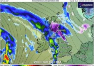 英国气象预报显示，本周末将有一场时速2厘米的暴风雪袭击英国